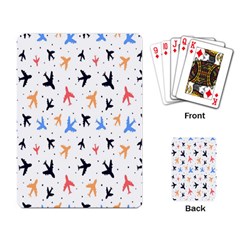 Cute Airplanes Planes Playing Cards Single Design (rectangle)