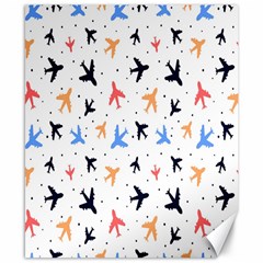 Cute airplanes planes Canvas 8  x 10 