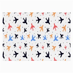 Cute airplanes planes Large Glasses Cloth (2 Sides)