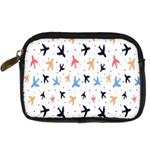 Cute airplanes planes Digital Camera Leather Case Front