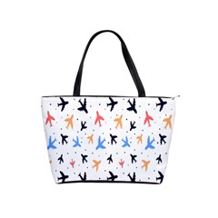 Cute airplanes planes Classic Shoulder Handbag