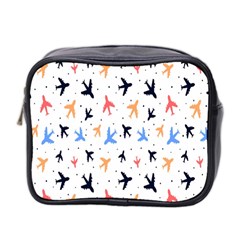 Cute airplanes planes Mini Toiletries Bag (Two Sides)