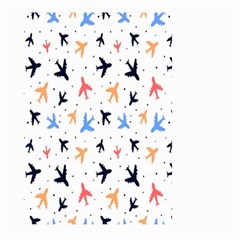 Cute airplanes planes Large Garden Flag (Two Sides)