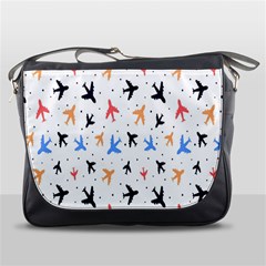 Cute airplanes planes Messenger Bag