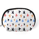 Cute airplanes planes Accessory Pouch (Medium) Back