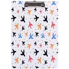 Cute airplanes planes A4 Acrylic Clipboard