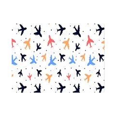 Cute airplanes planes Premium Plush Fleece Blanket (Mini)