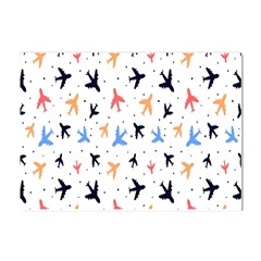 Cute airplanes planes Crystal Sticker (A4)