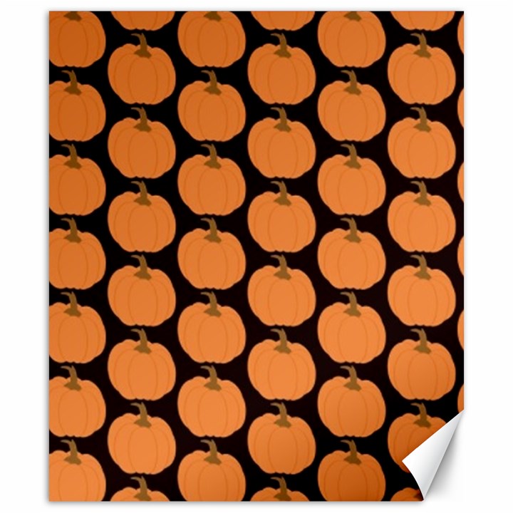 Black And Orange Pumpkin Canvas 20  x 24 