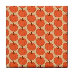 Cute Pumpkin Tile Coaster by ConteMonfrey