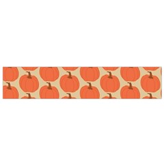 Cute Pumpkin Small Premium Plush Fleece Scarf