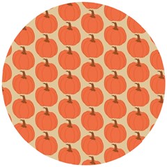 Cute Pumpkin Wooden Puzzle Round