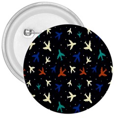 Blue Sky Airplanes Planes 3  Buttons by ConteMonfrey