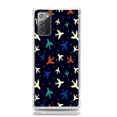 Blue Sky Airplanes Planes Samsung Galaxy Note 20 Tpu Uv Case by ConteMonfrey