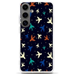 Blue Sky Airplanes Planes Samsung Galaxy S24 Ultra 6 9 Inch Tpu Uv Case by ConteMonfrey