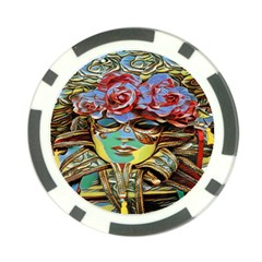 Carnival Mask - Venetian Mask - Italy Vintage Poker Chip Card Guard (10 Pack) by ConteMonfrey