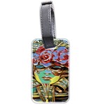 Carnival Mask - Venetian Mask - Italy Vintage Luggage Tag (two sides) Back