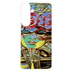 Carnival Mask - Venetian Mask - Italy Vintage Samsung Galaxy S24 6 2 Inch Tpu Uv Case by ConteMonfrey