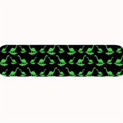 Green Neon Dinos Large Bar Mat by ConteMonfrey