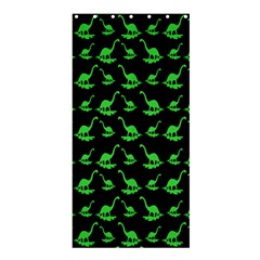 Green Neon Dinos Shower Curtain 36  X 72  (stall)  by ConteMonfrey