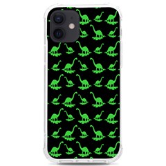 Green Neon Dinos Iphone 12/12 Pro Tpu Uv Print Case by ConteMonfrey