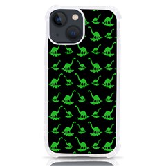 Green Neon Dinos Iphone 13 Mini Tpu Uv Print Case by ConteMonfrey