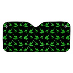 Green Neon Dinos Car Windshield by ConteMonfrey