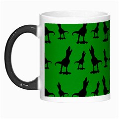 Dinos On A Green Background Morph Mug by ConteMonfrey