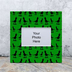 Dinos On A Green Background White Box Photo Frame 4  X 6  by ConteMonfrey