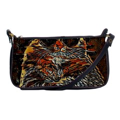 Cats Are Cooler Cat In Glasses Shoulder Clutch Bag by ConteMonfrey