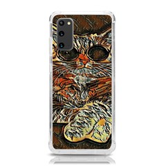 Cats Are Cooler Cat In Glasses Samsung Galaxy S20 6 2 Inch Tpu Uv Case by ConteMonfrey