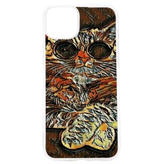 Cats Are Cooler Cat In Glasses Iphone 15 Pro Tpu Uv Print Case by ConteMonfrey