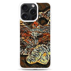 Cats Are Cooler Cat In Glasses Iphone 15 Pro Max Tpu Uv Print Case by ConteMonfrey