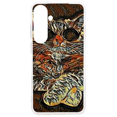 Cats Are Cooler Cat In Glasses Samsung Galaxy S24 Ultra 6 9 Inch Tpu Uv Case by ConteMonfrey