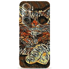 Cats Are Cooler cat in glasses Samsung Galaxy S24 Plus 6.7 Inch Black TPU UV Case