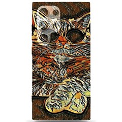 Cats Are Cooler Cat In Glasses Samsung Galaxy S24 Ultra 6 9 Inch Black Tpu Uv Case by ConteMonfrey