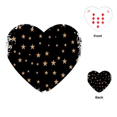 Little Stars Pattern Playing Cards Single Design (heart)