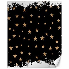 Little Stars Pattern Canvas 11  X 14  by ConteMonfrey