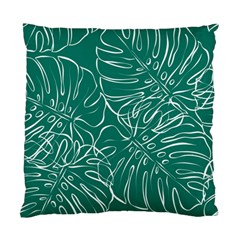 Tropical Green Monstera  Standard Cushion Case (two Sides) by ConteMonfrey