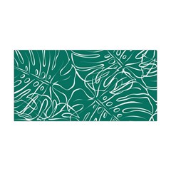 Tropical Green Monstera  Yoga Headband by ConteMonfrey