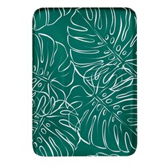 Tropical Green Monstera  Rectangular Glass Fridge Magnet (4 Pack) by ConteMonfrey