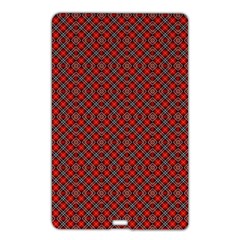 Red Diagonal Plaids Name Card Style Usb Flash Drive