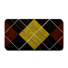 Yellow Plaid Medium Bar Mat by ConteMonfrey