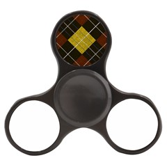 Yellow Plaid Finger Spinner by ConteMonfrey