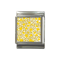 Yellow Flowers Roses On The Wall Lemons Italian Charm (13mm) by ConteMonfrey