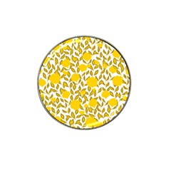 Yellow Flowers Roses On The Wall Lemons Hat Clip Ball Marker (4 Pack) by ConteMonfrey