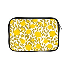 Yellow Flowers Roses On The Wall Lemons Apple Ipad Mini Zipper Cases by ConteMonfrey