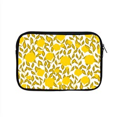 Yellow Flowers Roses On The Wall Lemons Apple Macbook Pro 15  Zipper Case by ConteMonfrey