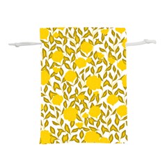 Yellow Flowers Roses On The Wall Lemons Lightweight Drawstring Pouch (l) by ConteMonfrey