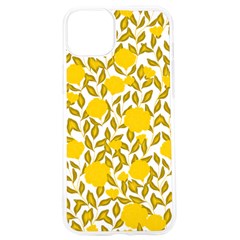 Yellow Flowers Roses On The Wall Lemons Iphone 15 Pro Tpu Uv Print Case by ConteMonfrey